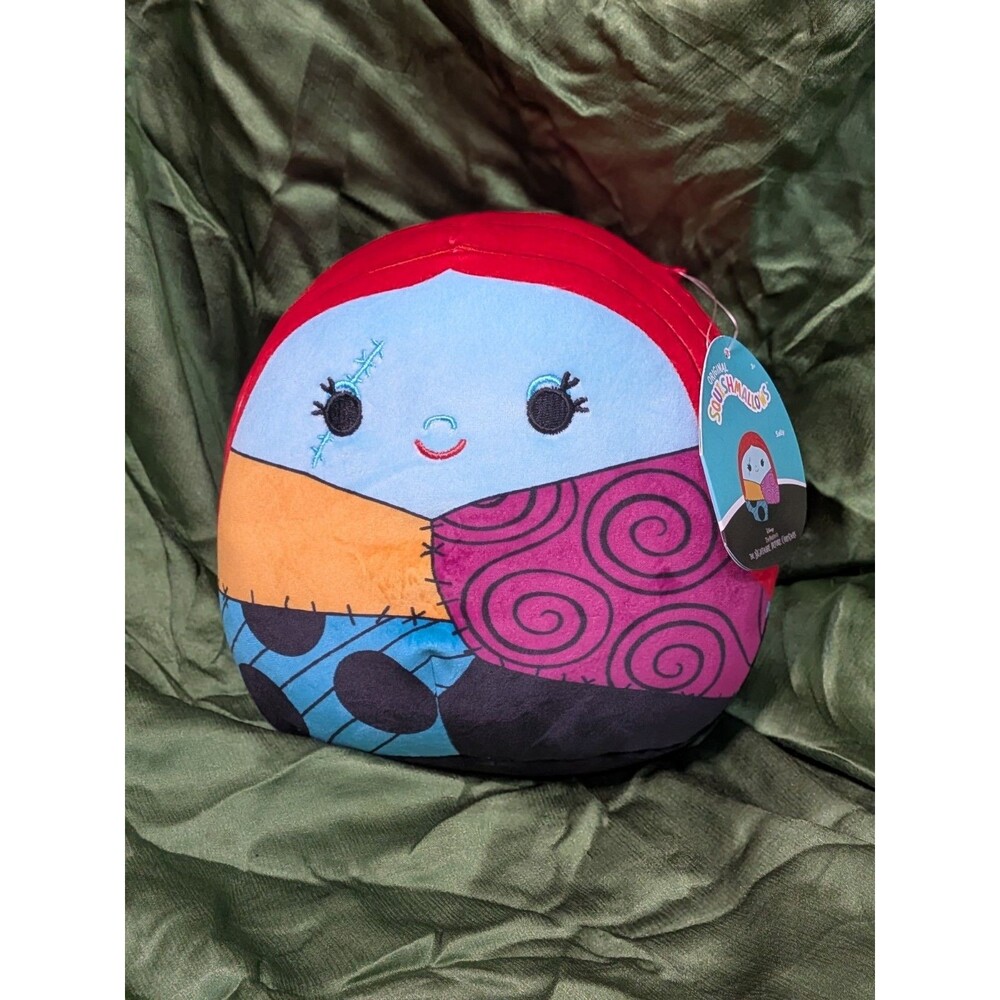 Nightmare Before Christmas 8” Sally Heart Ragdoll Squishmallows New Nwt Plush
